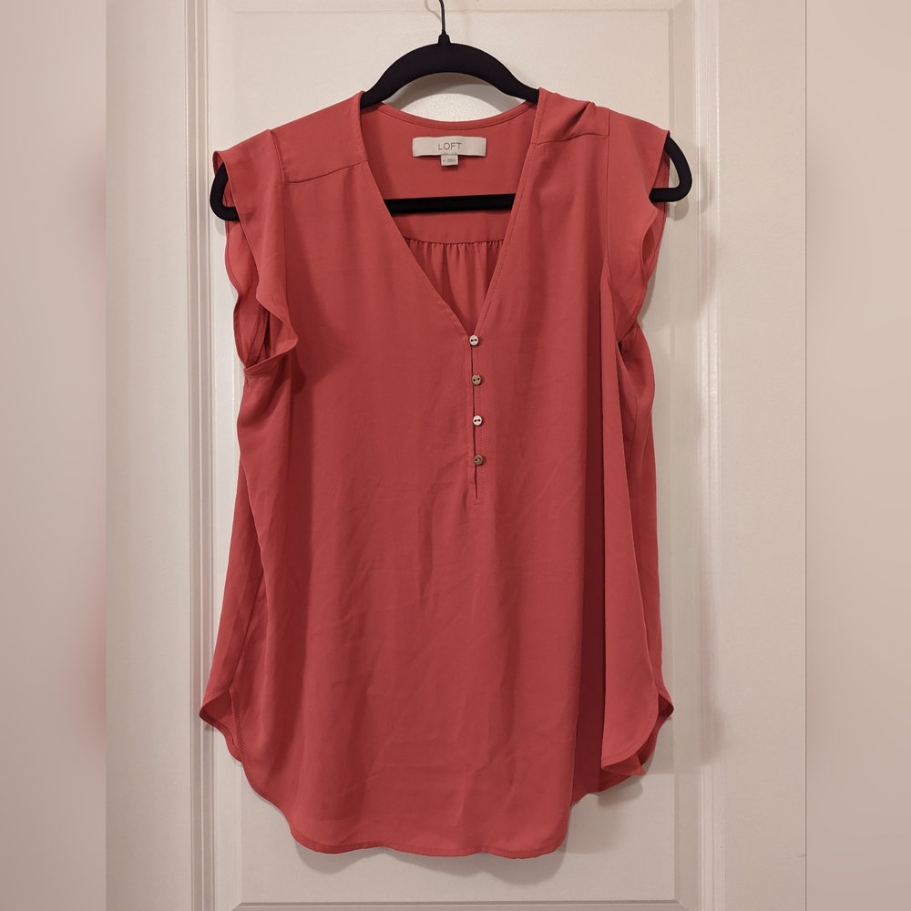 Loft Pink Blouse